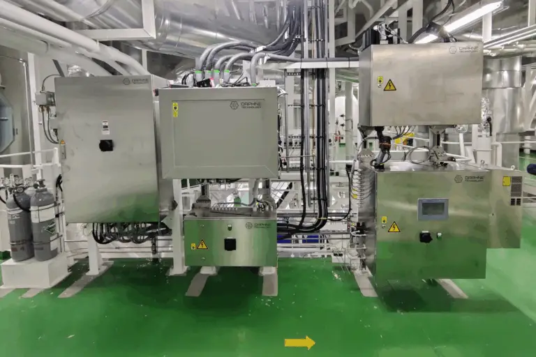 PureMetrics™ emissions monitoring system installed onboard an AET LNG dual-fuel vessel, showing the onboard unit in operation.